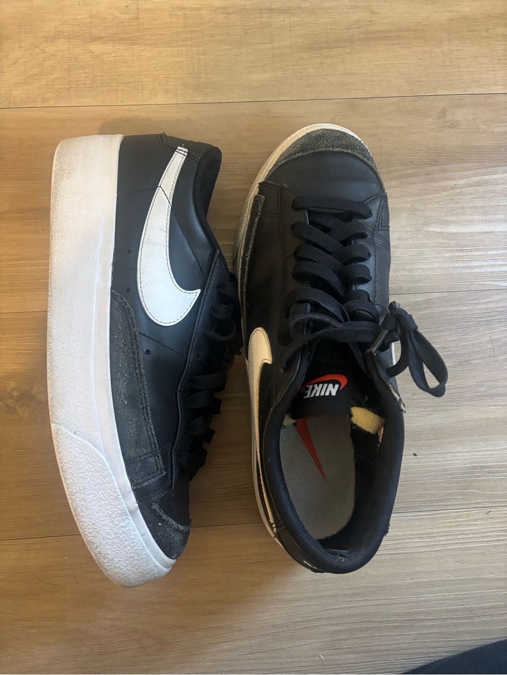 Nike Women’s Black & White Low-Top Sneakers